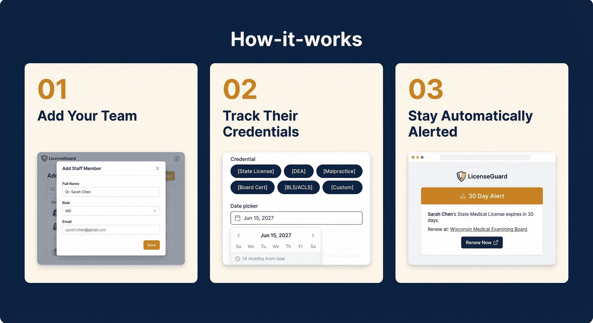 How LicenseGuard works — step by step